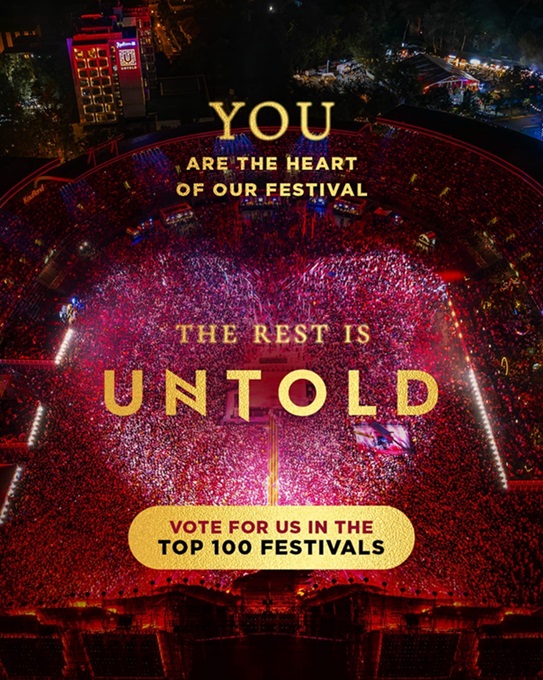 Votează Untold și Neversea în clasamentul Top 100 festivals