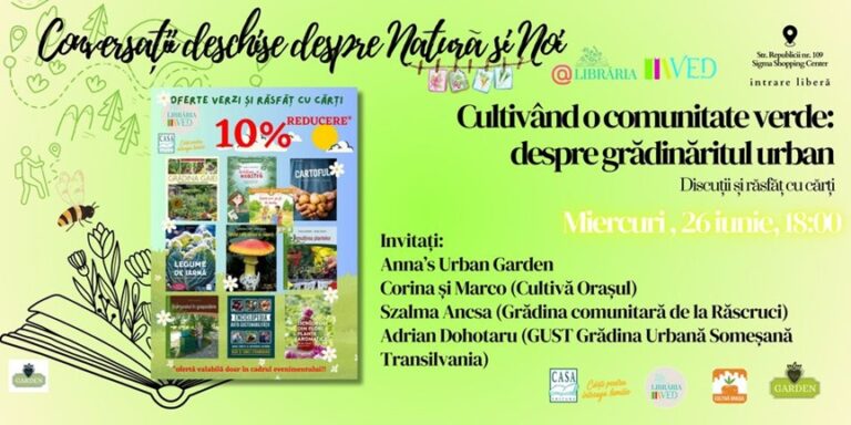 26.06 Discuție: Cultivând o comunitate mai verde