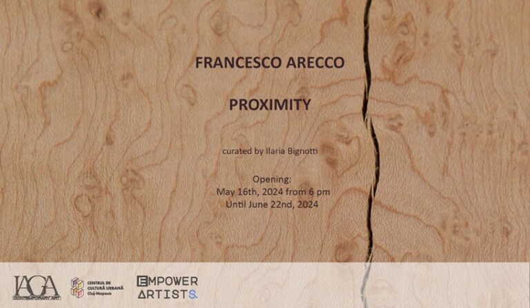 9.06 Expoziţie: Francesco Arecco. Proximity