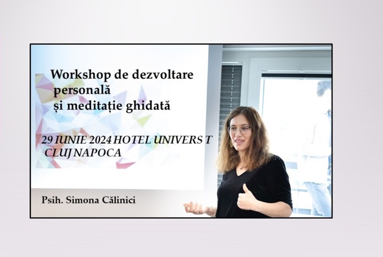 29.06 Workshop: Inteligență emoțională și mindfulness