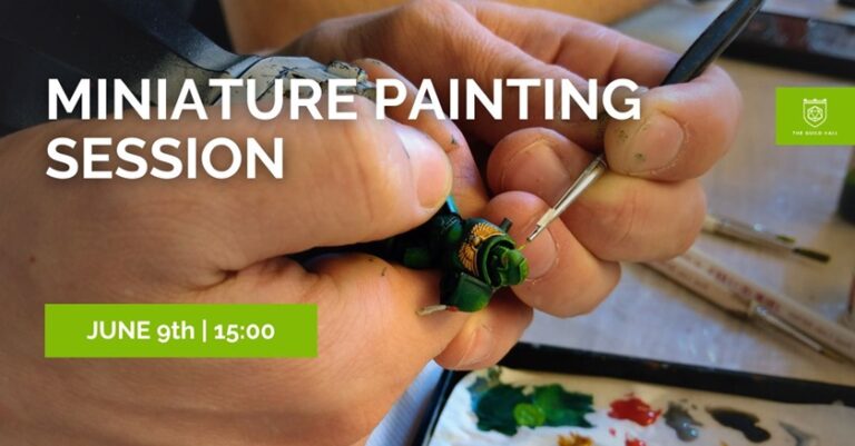 9.06 Miniature Painting Session