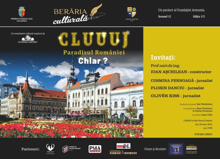 20.06 Dezbatere: Cluuuj „Paradisul României” Chiar?