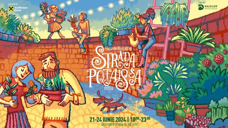 21-24.06 Strada Potaissa – Piata de flori altfel