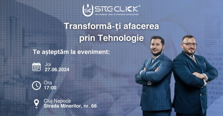27.06 Eveniment de Digitalizare: Transformă-ți Afacerea prin Tehnologie!