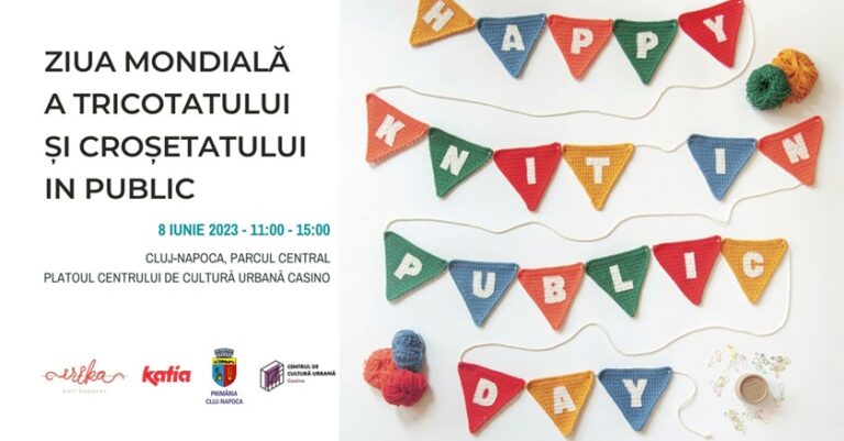 8.06 Ziua Mondiala a Tricotatului si Crosetatului in Public
