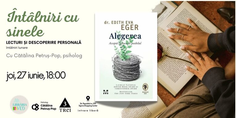 27.06 Atelier: 𝑰̂𝒏𝒕𝒂̂𝒍𝒏𝒊𝒓𝒊 𝒄𝒖 𝒔𝒊𝒏𝒆𝒍𝒆. 𝑳𝒆𝒄𝒕𝒖𝒓𝒊 𝒔̗𝒊 𝒅𝒆𝒔𝒄𝒐𝒑𝒆𝒓𝒊𝒓𝒆 𝒑𝒆𝒓𝒔𝒐𝒏𝒂𝒍𝒂̆
