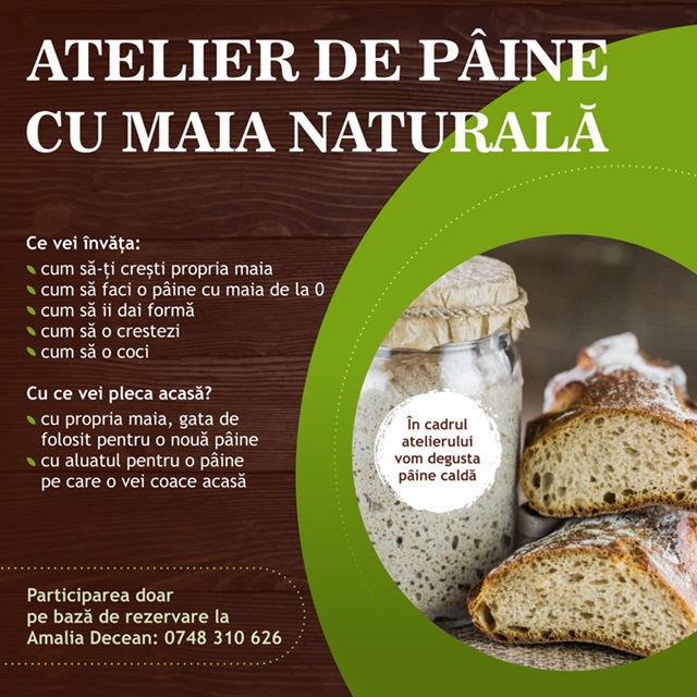 26.07 Atelier de pâine cu maia