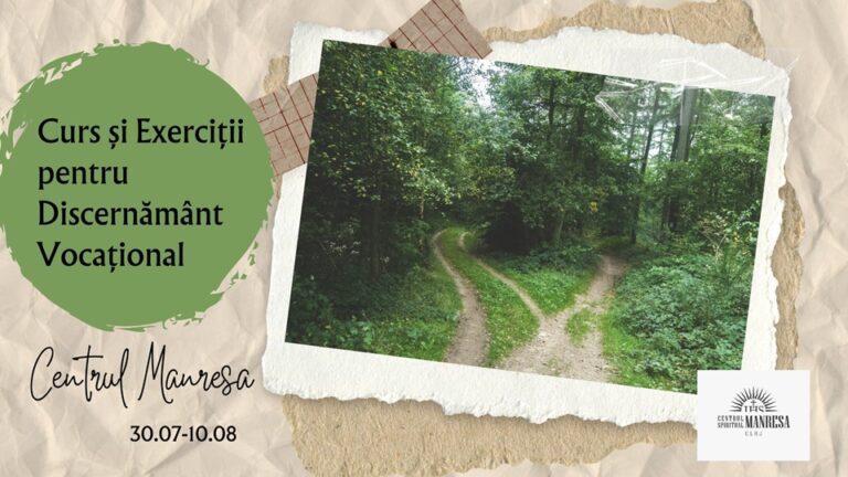 30.07 Curs si Exercitii pentru Discernamant Vocational
