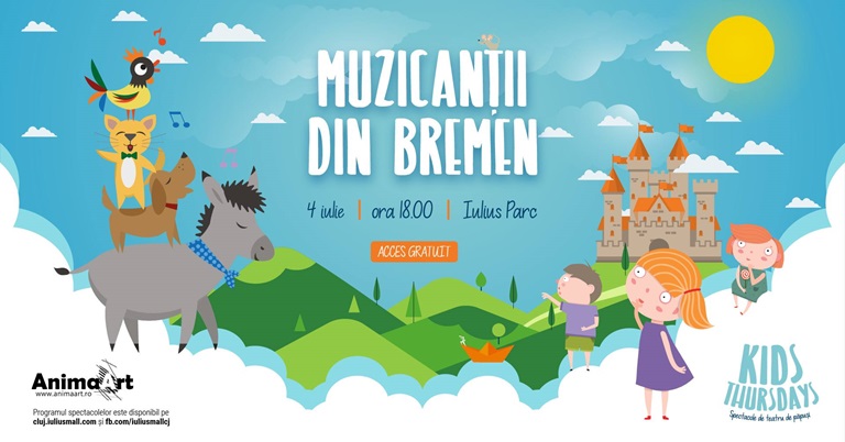 4.07 Kids Thursday: Muzicanții din Bremen