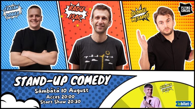 10.08 Stand-Up Comedy: Radu Isac