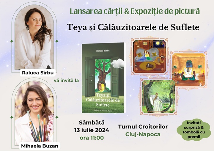 13.07 Lansare carte: Teya și Călăuzitoarele de suflete