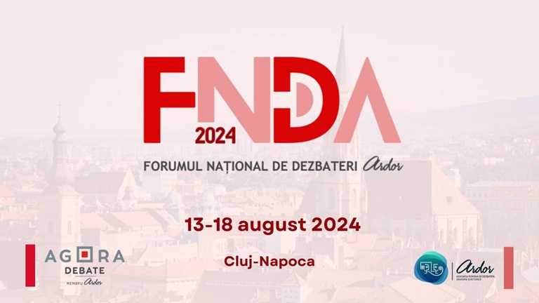 13-18.08 Forumul Național de Dezbateri ARDOR