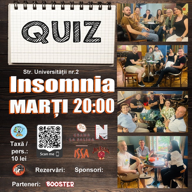 6.08 Concurs de cultură generală: Quiz Night