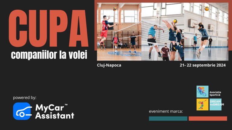 21-22.09 Eveniment sportiv: Cupa Companiilor la Volei