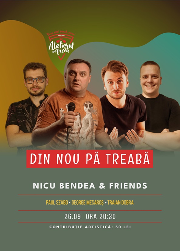 25.09 Stand-Up Comedy: Din nou pă treaba!