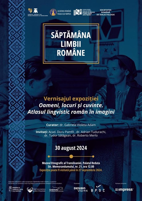 14.09 Expoziție:Oameni, locuri și cuvinte. Atlasul lingvistic român în imagini