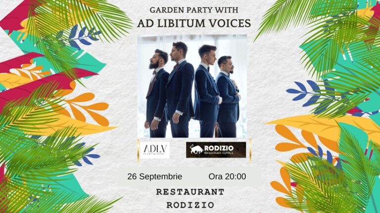 26.09 Garden party with Ad Libitum Voices