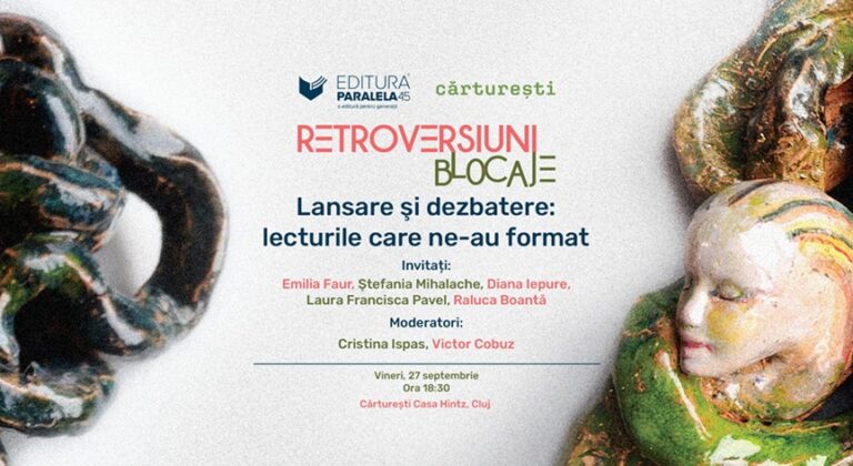27.09 Lansare şi dezbatere: Lecturile care ne-au format