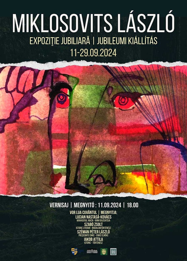 14.09 Expoziția personală a artistului Miklosovits László