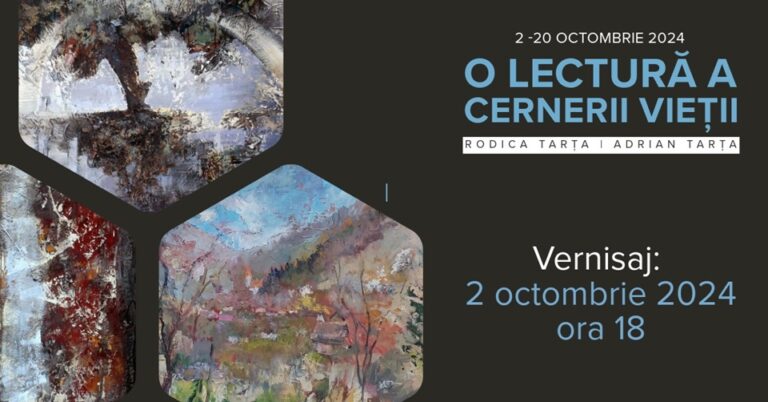 2-20.10 Expoziţie: O lectură a cernerii vieții