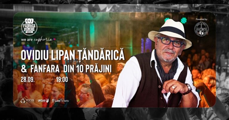 28.09 Ovidiu Lipan Țăndărică & Fanfara 10 Prăjini