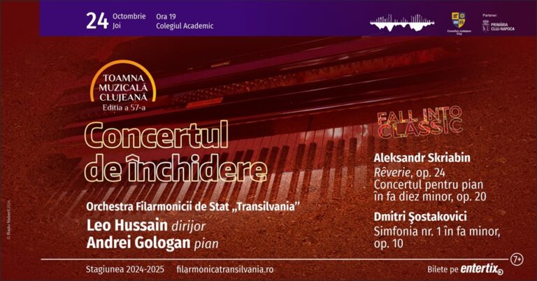24.10 Concertul de închidere a Toamnei Muzicale Clujene