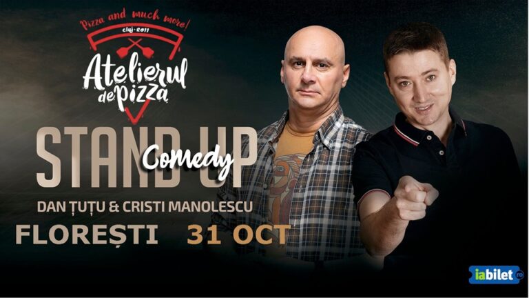 31.10 Stand-up Comedy – Dan Tutu si Cristi Manolescu