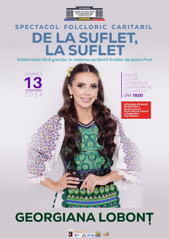 13.10 Spectacol folcloric caritabil: De la suflet la suflet