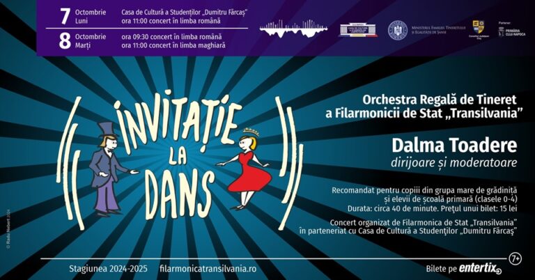 8.10 Concert pentru copii: Invitatie la dans