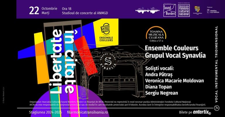 22.10 Toamna Muzicala Clujeana: LIBERTATE ÎN CITATE