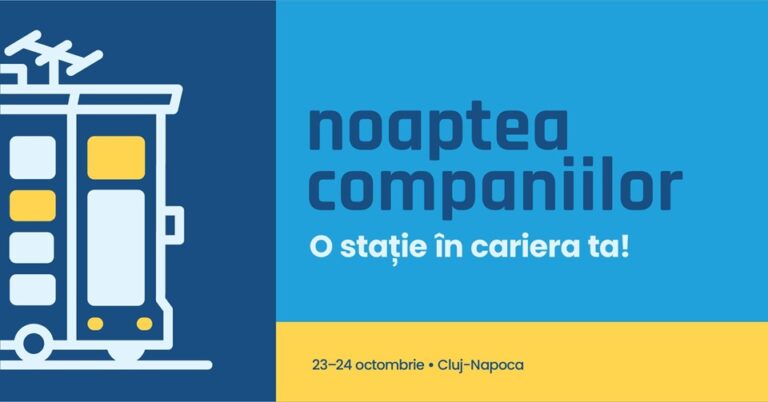 23-24.10 Târg neconvențional de joburi: Noaptea Companiilor