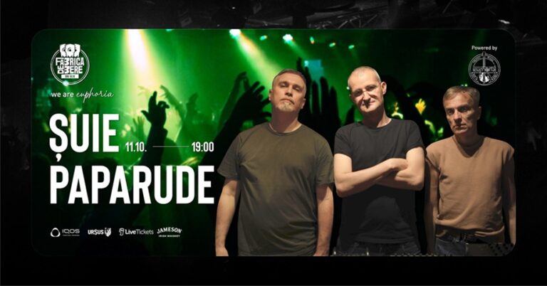 11.10 Concert: Șuie Paparude