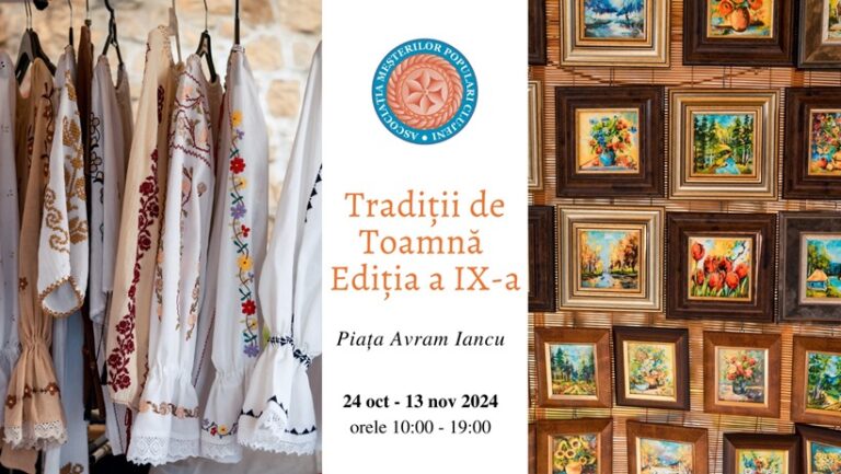 24.10 Targ: Tradiții de Toamnă