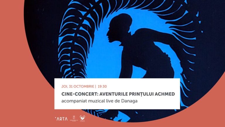 31.10 Cine-concert: 𝗔𝘃𝗲𝗻𝘁𝘂𝗿𝗶𝗹𝗲 𝗽𝗿𝗶𝗻𝘁̗𝘂𝗹𝘂𝗶 𝗔𝗰𝗵𝗺𝗲𝗱