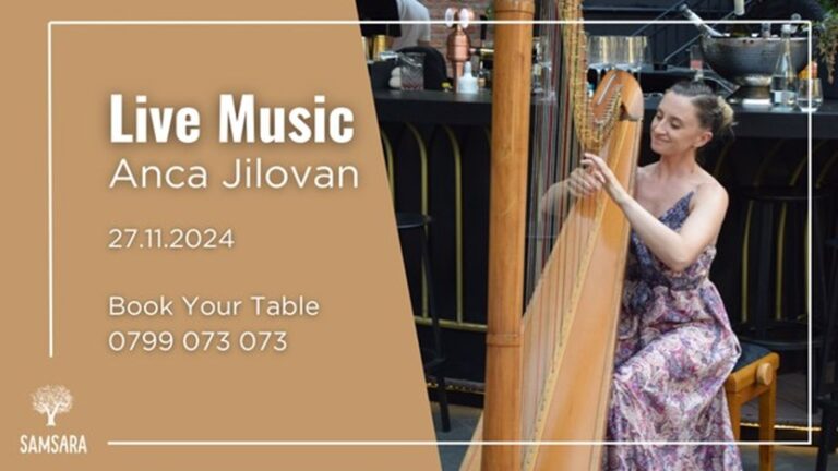 27.11 Harp evening: Anca Jilovan