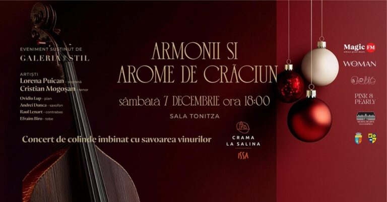 7.12 Concert de colinde: Armonii si arome de Craciun