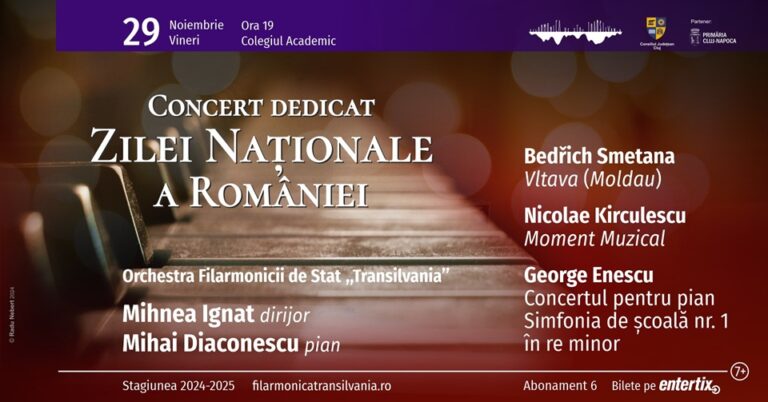 29.11 Concert dedicat Zilei Nationale a Romaniei