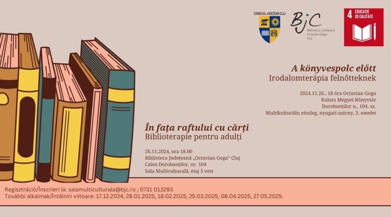 26.11 Atelier: In fata raftului cu carti