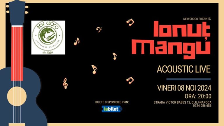8.11 Acoustic Live: Ionut Mangu