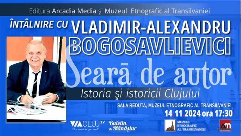 14.11 Intâlnire: Istoria şi istoricii Clujului