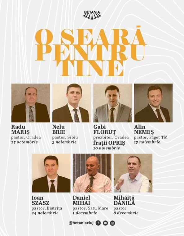 1.12 Seara de evanghelizare: pastor Daniel Mihai
