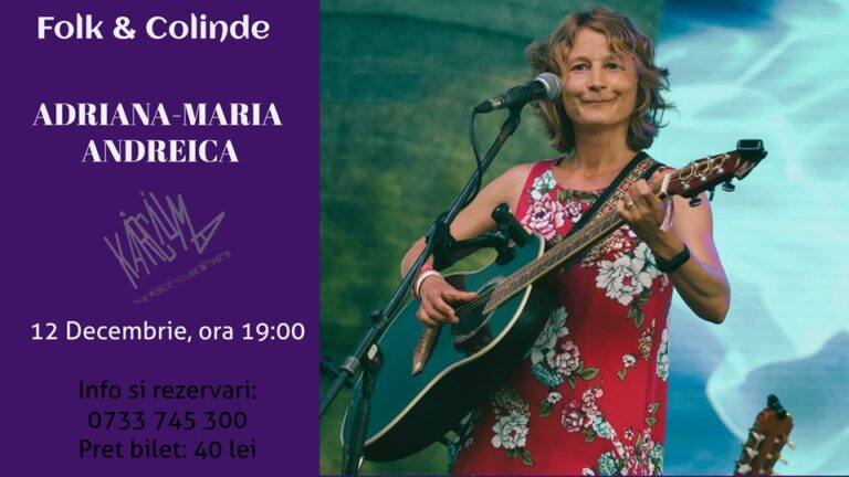 12.12 Folk & colinde: Adriana Maria Andreica