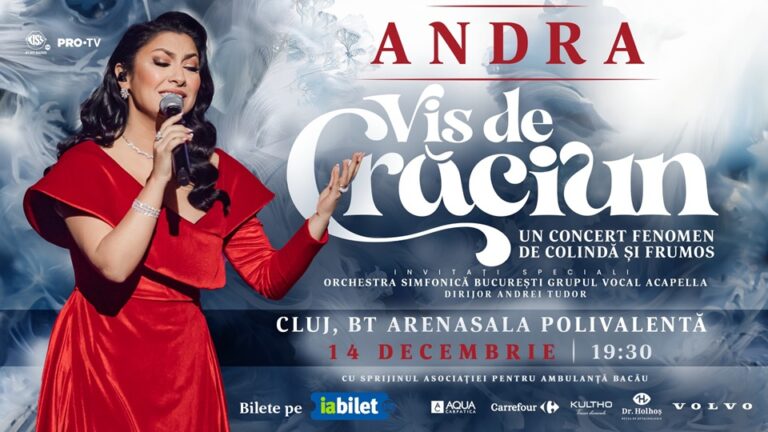 14.12 Concert: Andra – Vis de Craciun