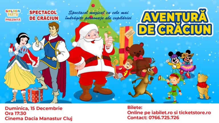 15.12 Spectacol: Aventura de Craciun