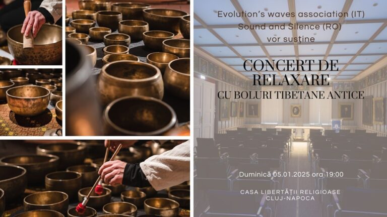 5.1 Concert de relaxare cu boluri tibetane antice
