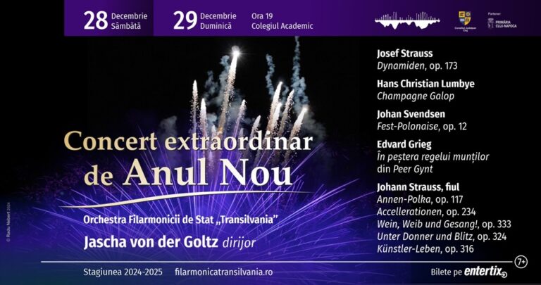 29.12 Concert extraordinar de Anul Nou