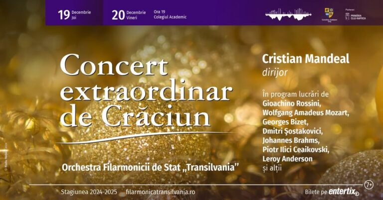 19.12 Concert extraordinar de Crăciun