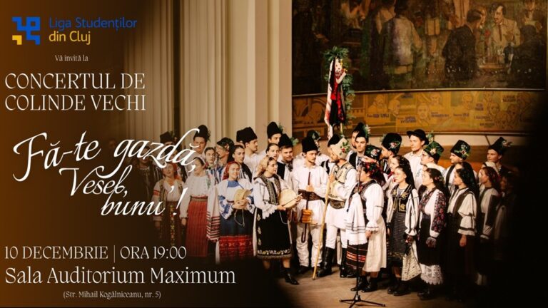 10.12 Concert de colinde: Fă-te, gazdă, vesel, bunu’