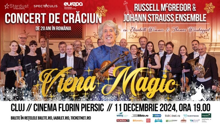 11.12 Concert de Crăciun: Viena Magic