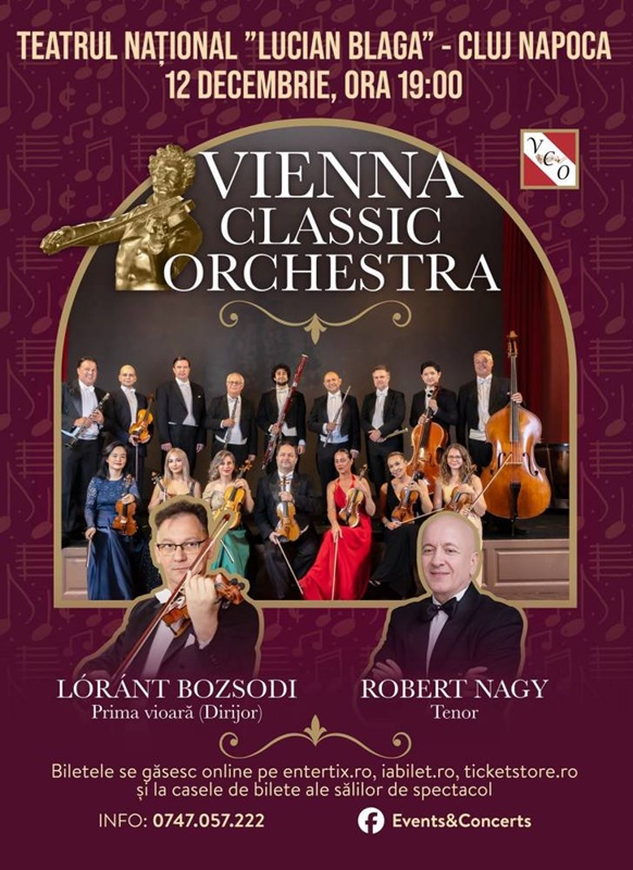 12.12 Spectacol: Vienna Classic Orchestra